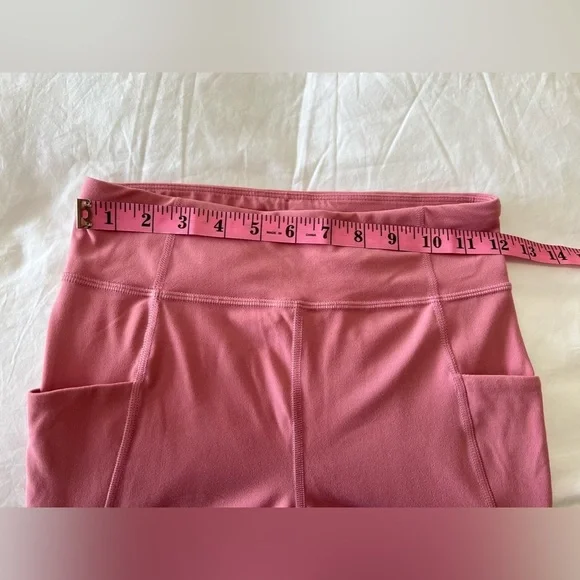 Athleta Girl | SZ XL (14) High Rise Stash Your Treasures Tight Legging Pink - Picture 3 of 7